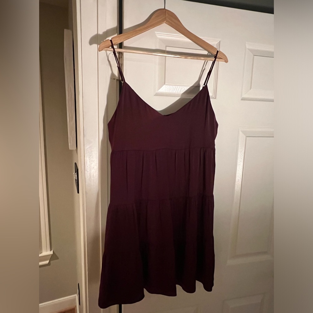 Boutique Maroon Game day Dress, size Large